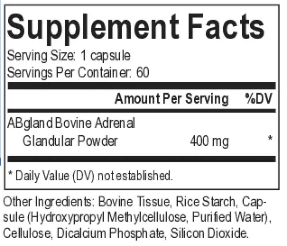 Product image for Adrenal Force.
