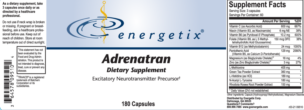 Product image for Adrenatran.