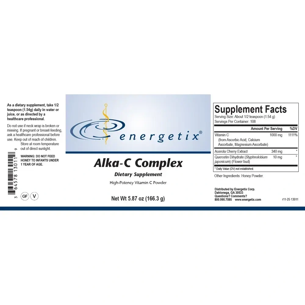 Product image for Alka-C Complex High-Potency Vitamin C Powder.
