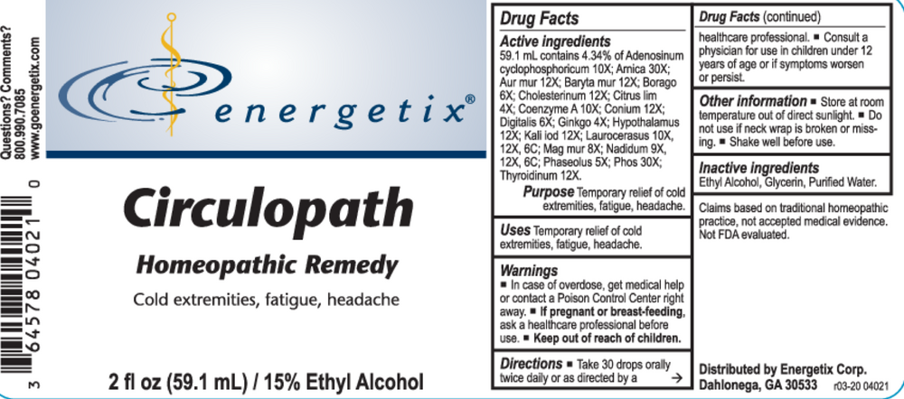 Product image for Circulopath.