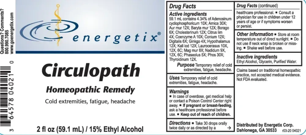 Product image for Circulopath.