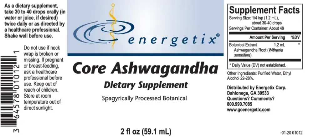 Product image for Core Ashwagandha.