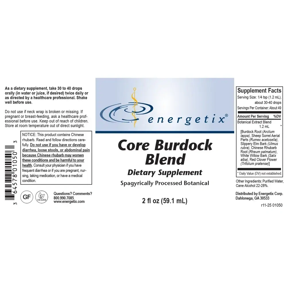 Product image for Core Burdock Blend.