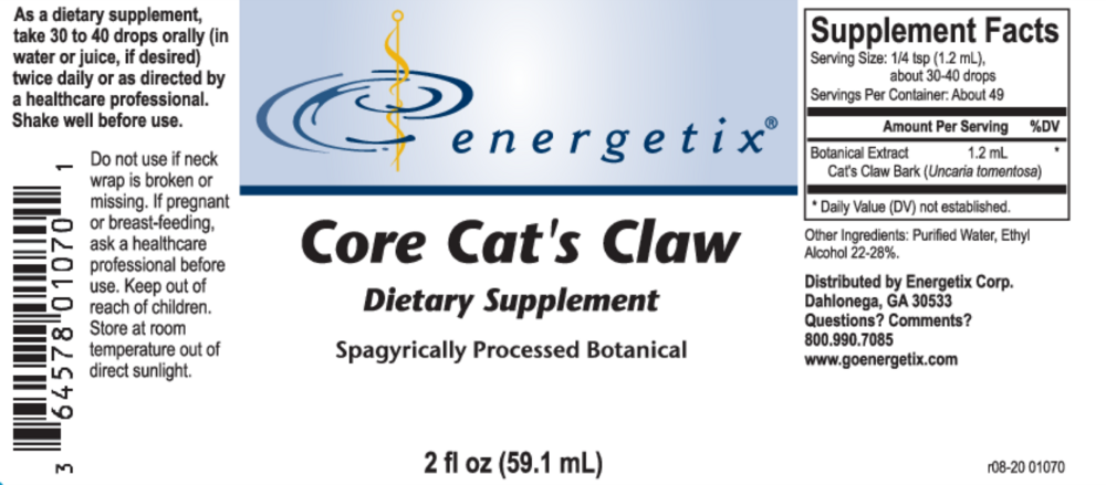 Product image for Core Cat's Claw.