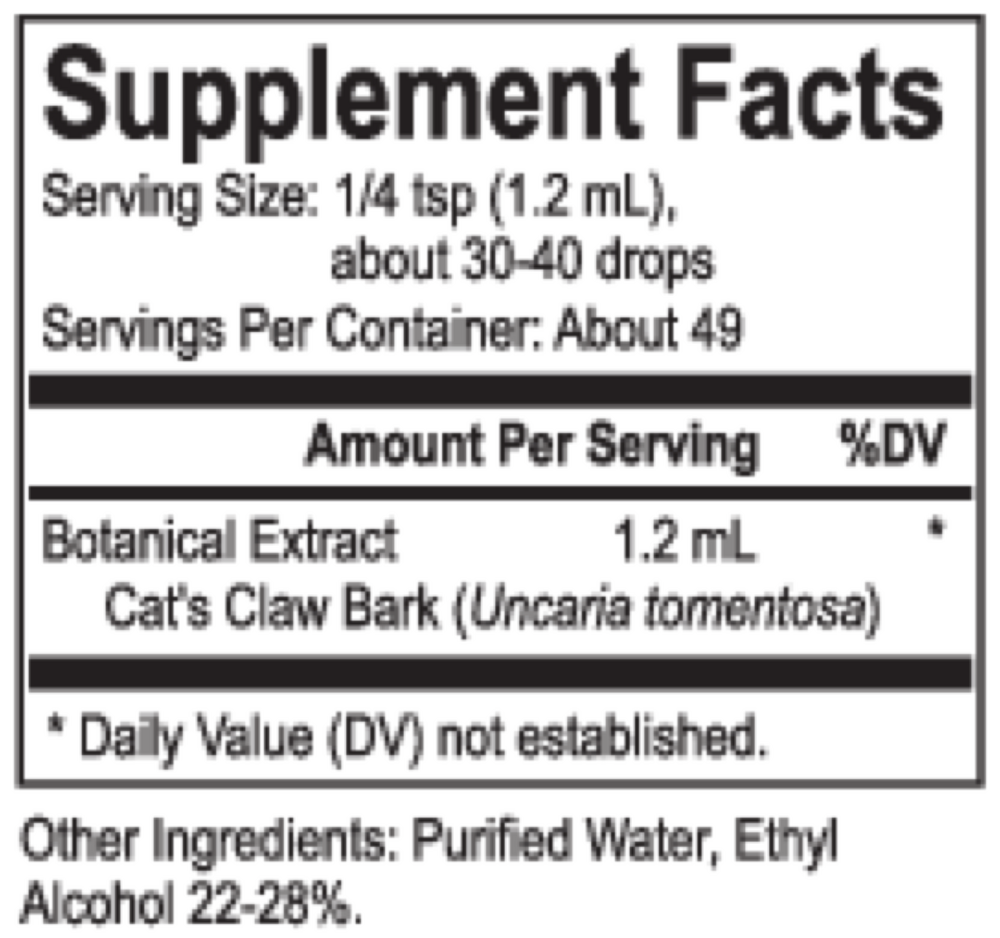 Product image for Core Cat's Claw.