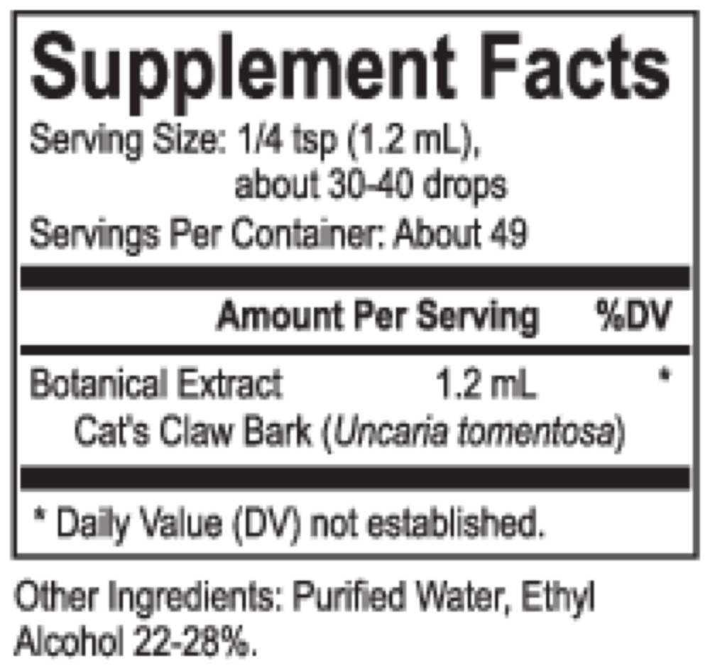 Product image for Core Cat's Claw.