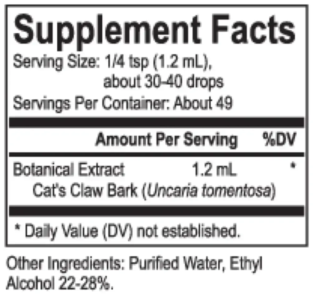 Product image for Core Cat's Claw.