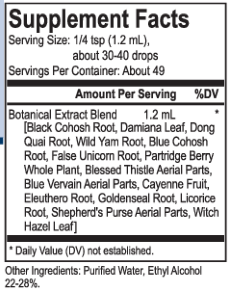 Product image for Core Cohosh Blend.