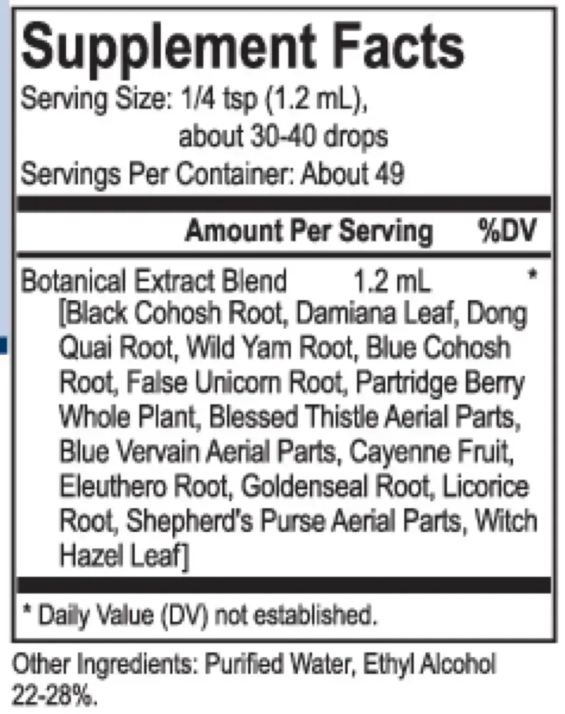 Product image for Core Cohosh Blend.