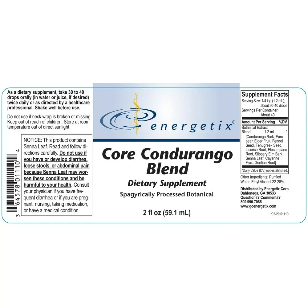 Product image for Core Condurango Blend.
