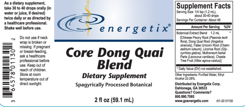 Product image for Core Dong Quai Blend.
