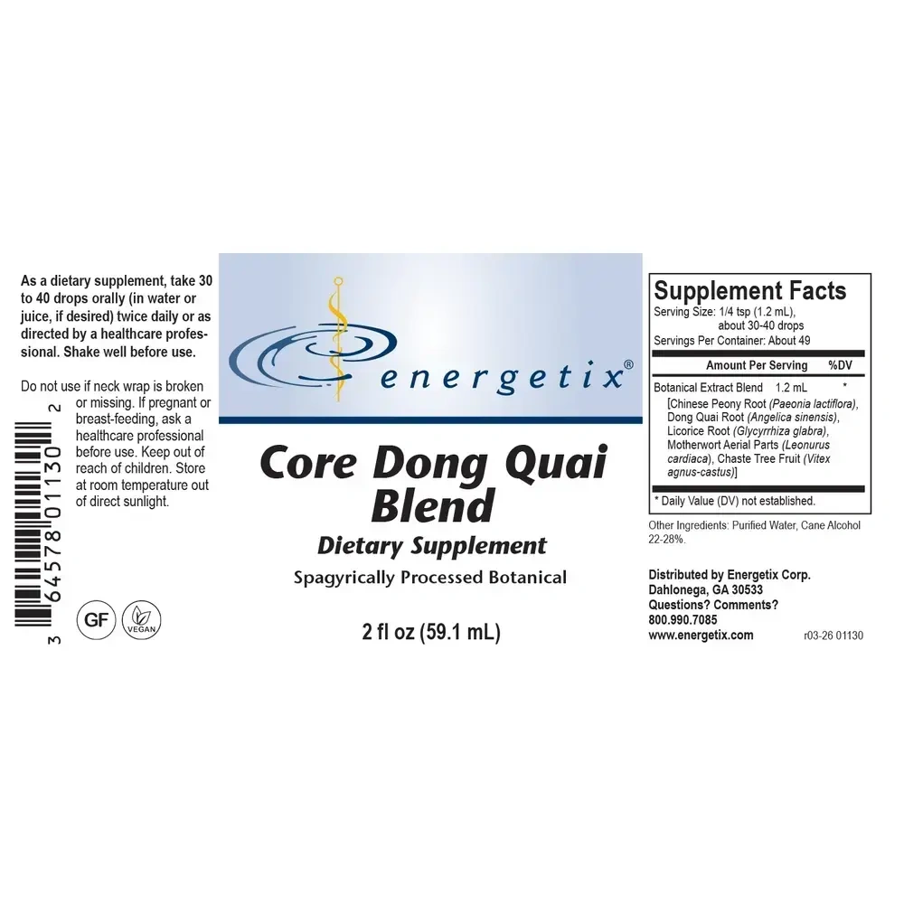 Product image for Core Dong Quai Blend.
