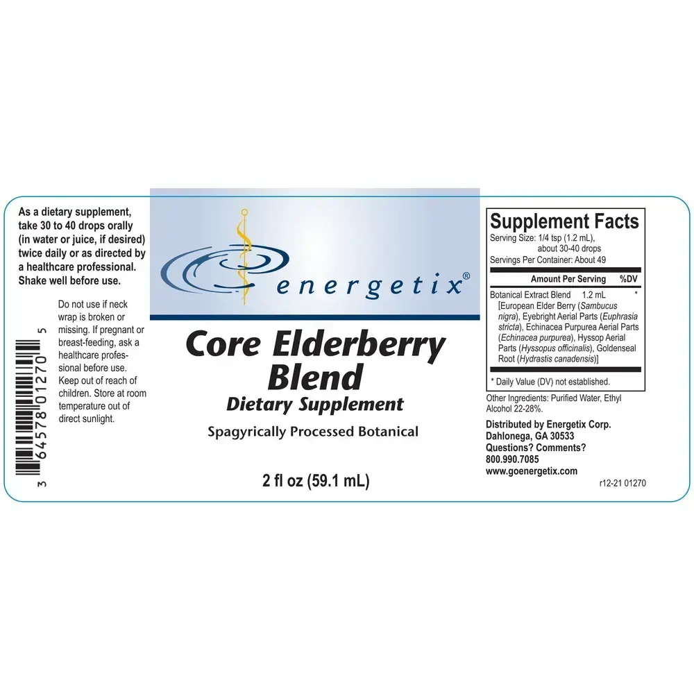 Product image for Core Elderberry Blend.