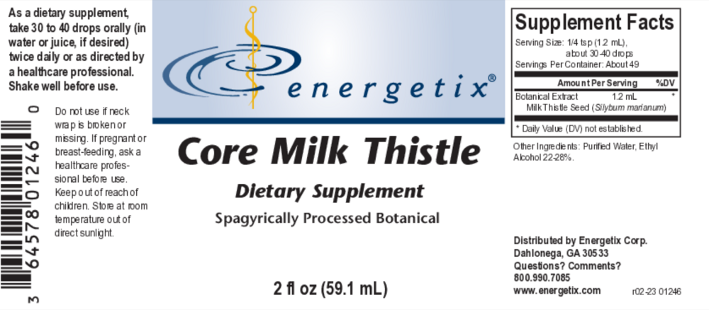 Product image for Core Milk Thistle.