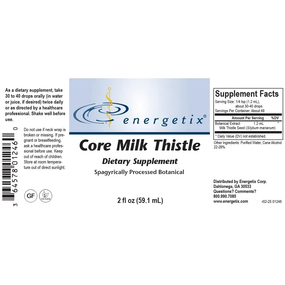 Product image for Core Milk Thistle.