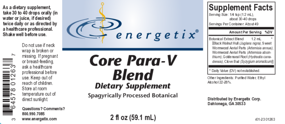 Product image for Core Para-V Blend.
