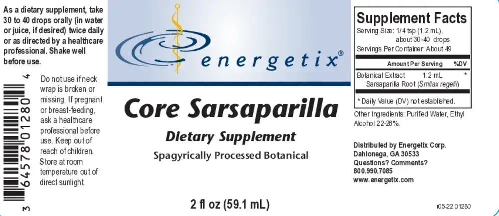 Product image for Core Sarsaparilla.