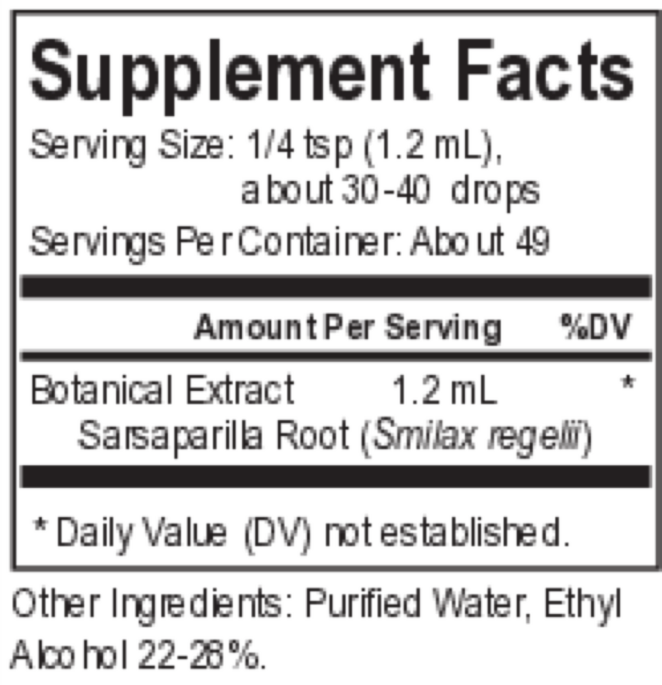 Product image for Core Sarsaparilla.