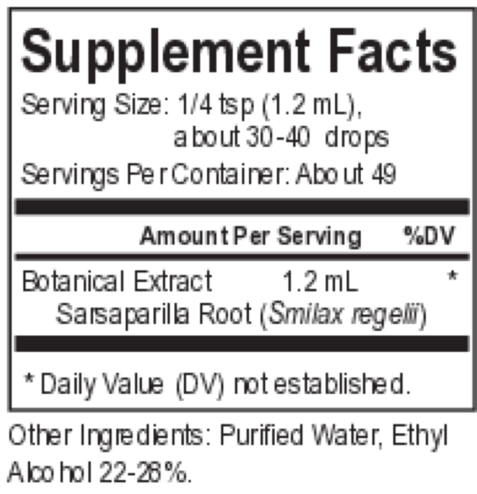 Product image for Core Sarsaparilla.