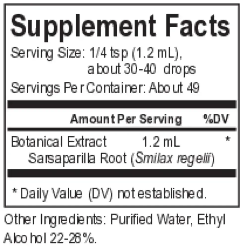 Product image for Core Sarsaparilla.