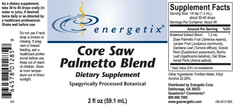 Product image for Core Saw Palmetto Blend.