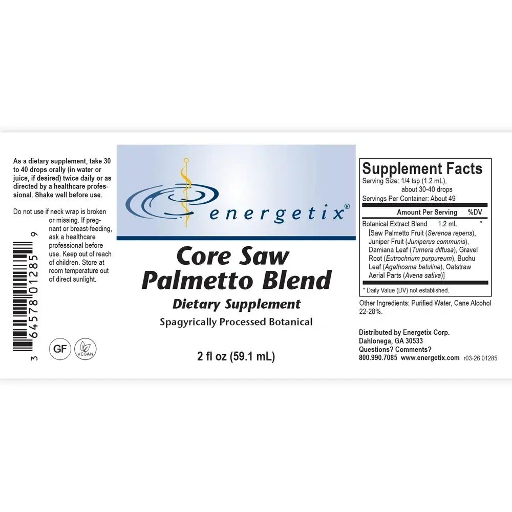 Product image for Core Saw Palmetto Blend.