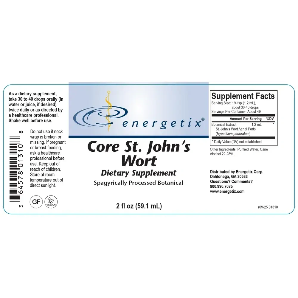Product image for Core St. John's Wort.
