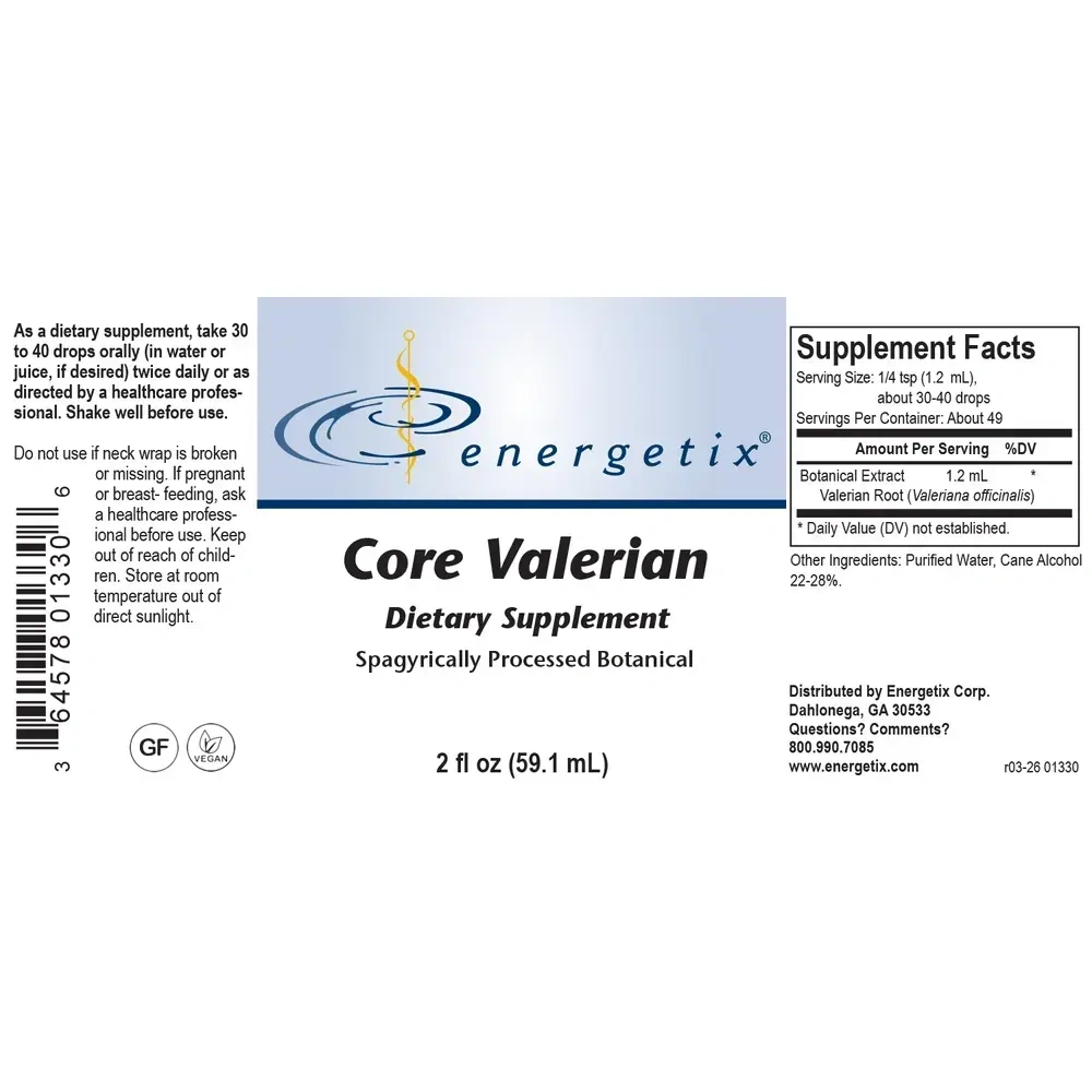 Product image for Core Valerian.