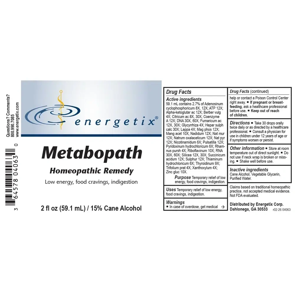 Product image for Metabopath.