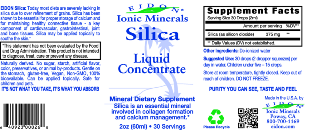 Product image for Silica liquid concentrate.