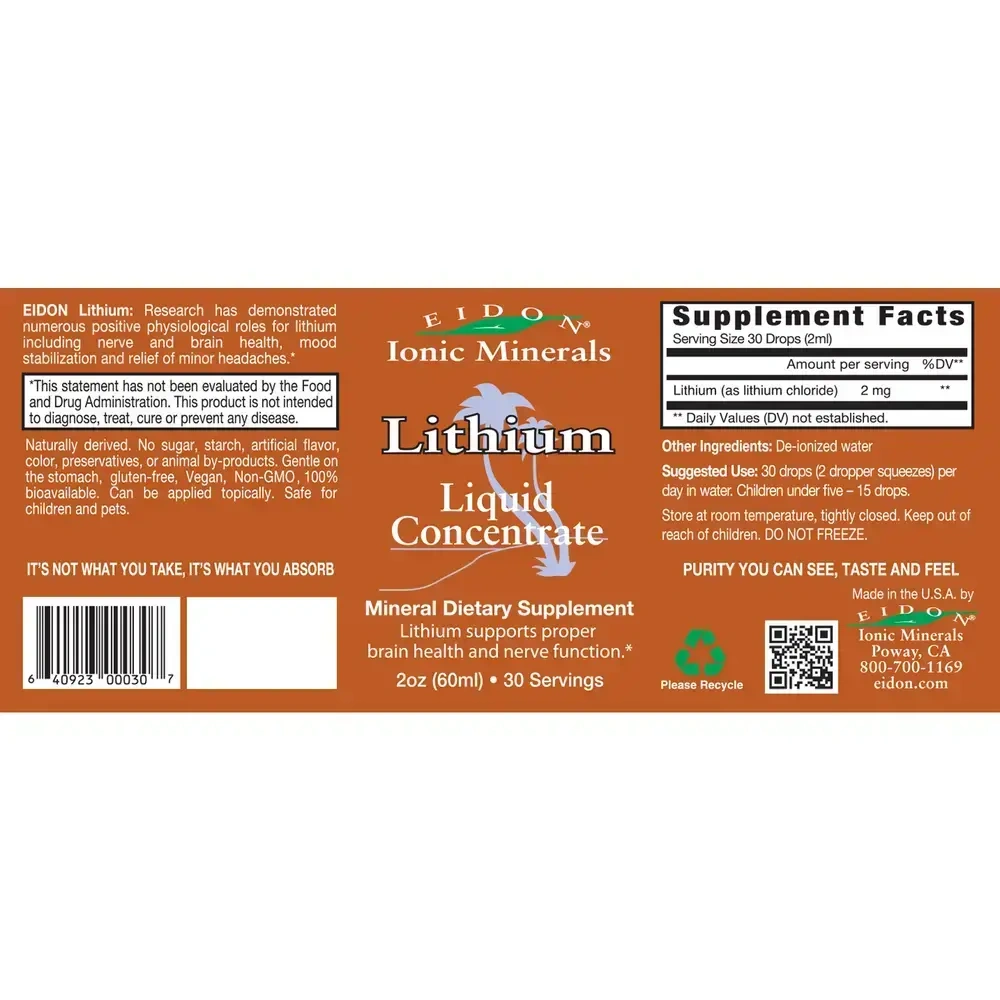 Product image for Lithium liquid concentrate.