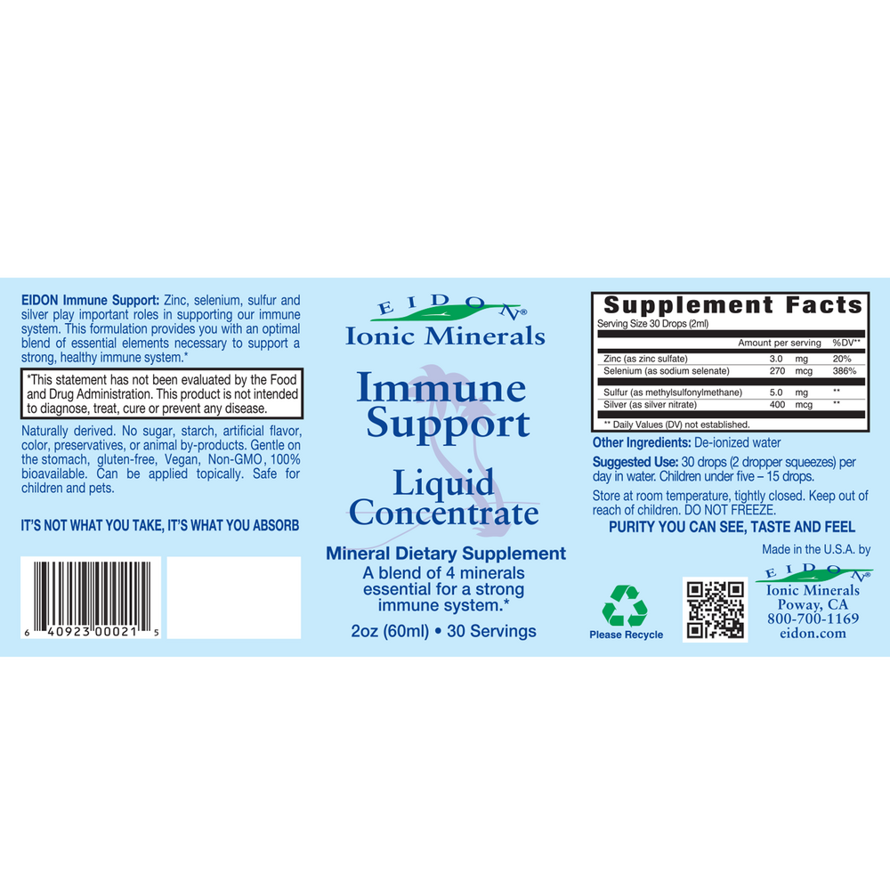 Product image for Immune Support Liquid.