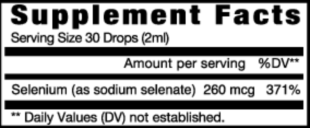 Product image for Eidon Ionic Minerals - 2oz Selenium Liqu.