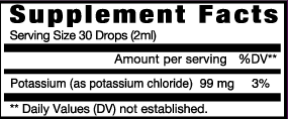 Product image for Eidon Ionic Minerals - Potassium.
