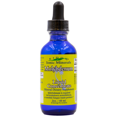 Eidon Ionic Minerals - 2oz Molybdenum Li 60 Milliliters