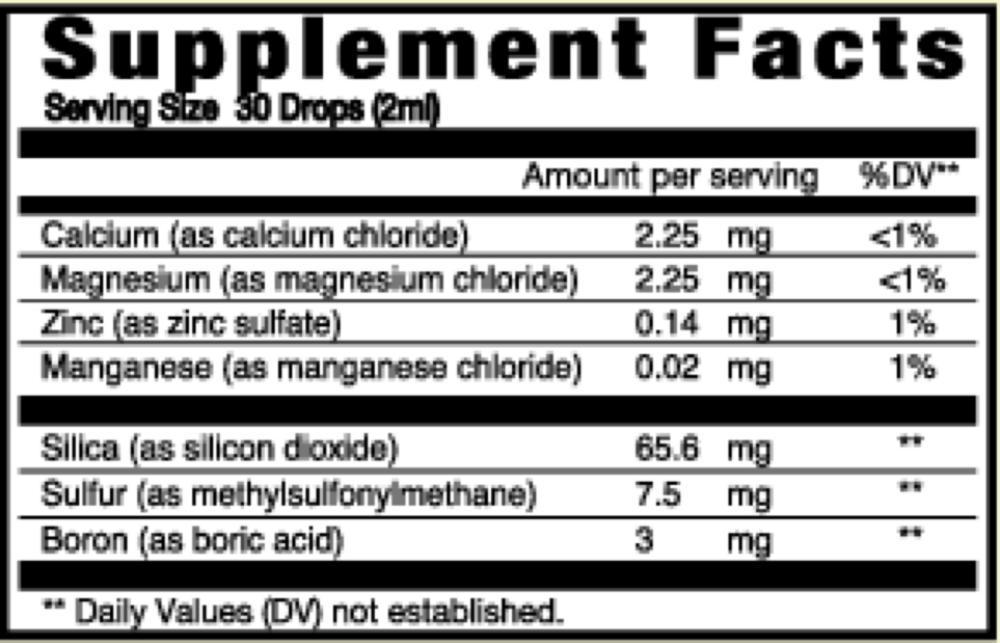 Product image for Bone Support Liquid.