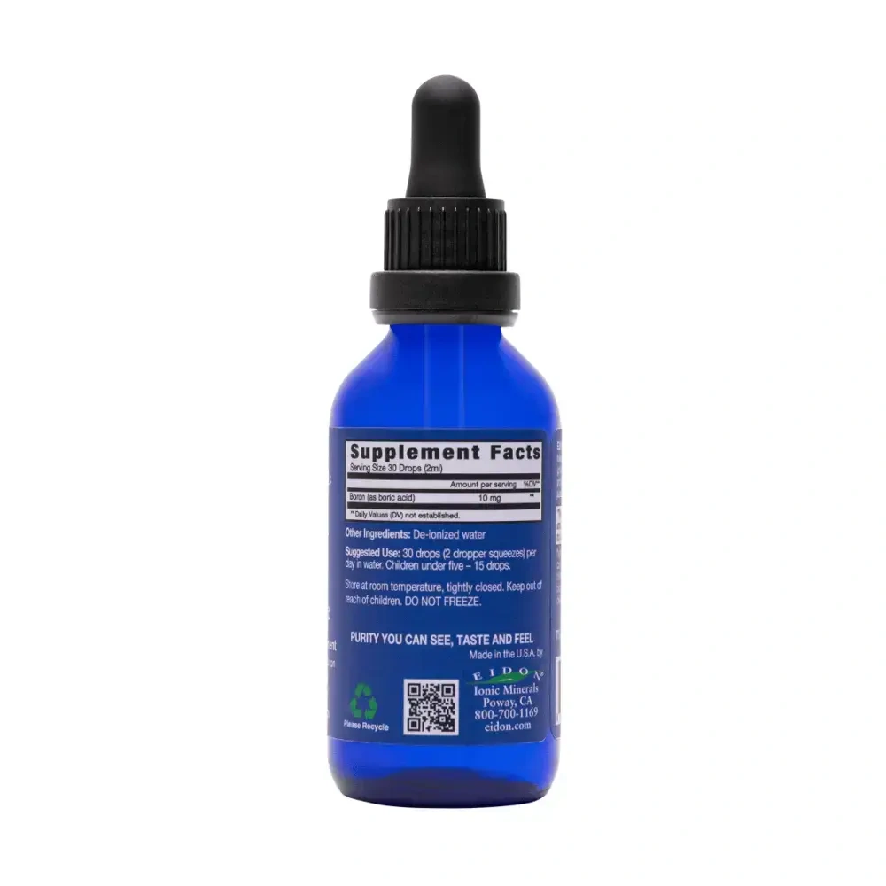 Product image for Eidon Ionic Minerals - 2oz Boron Liquid.