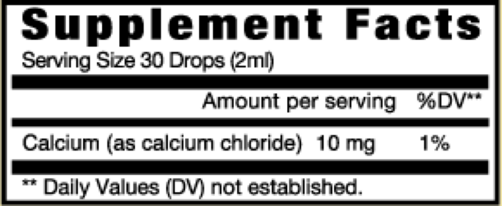 Product image for Eidon Ionic Minerals - 2oz Calcium Liqui.