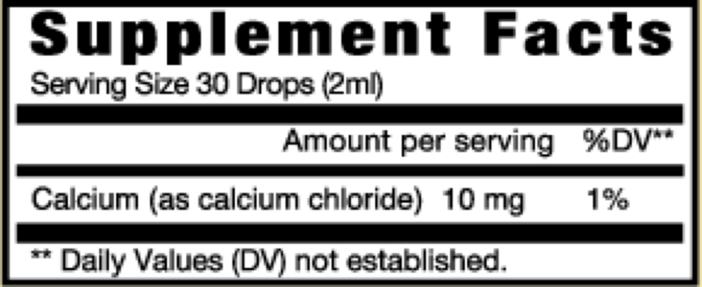 Product image for Eidon Ionic Minerals - 2oz Calcium Liqui.