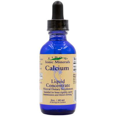 Eidon Ionic Minerals - 2oz Calcium Liqui 60 Milliliters
