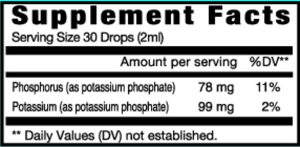 Product image for Eidon Ionic Minerals - Phosphorus Liquid.
