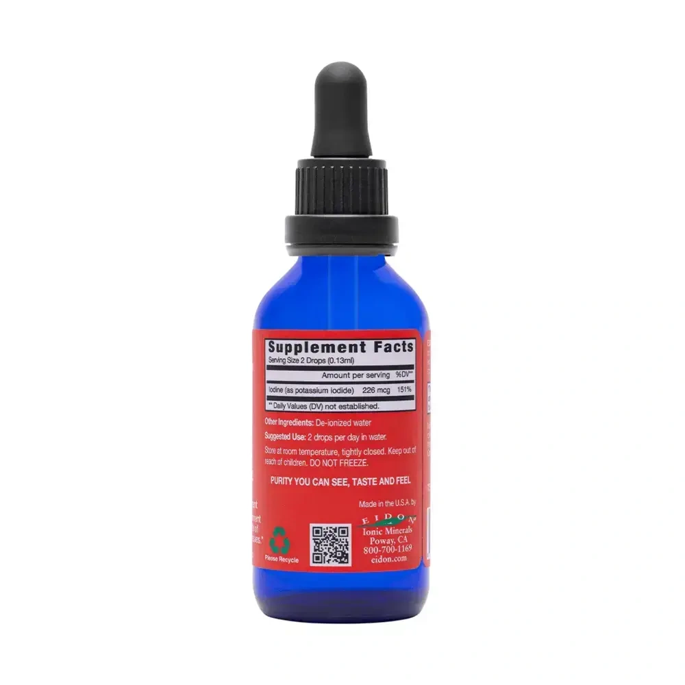 Product image for Eidon Ionic Minerals - Iodine Liquid.
