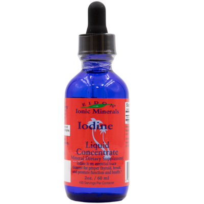 Eidon Ionic Minerals - Iodine Liquid 60 Milliliters