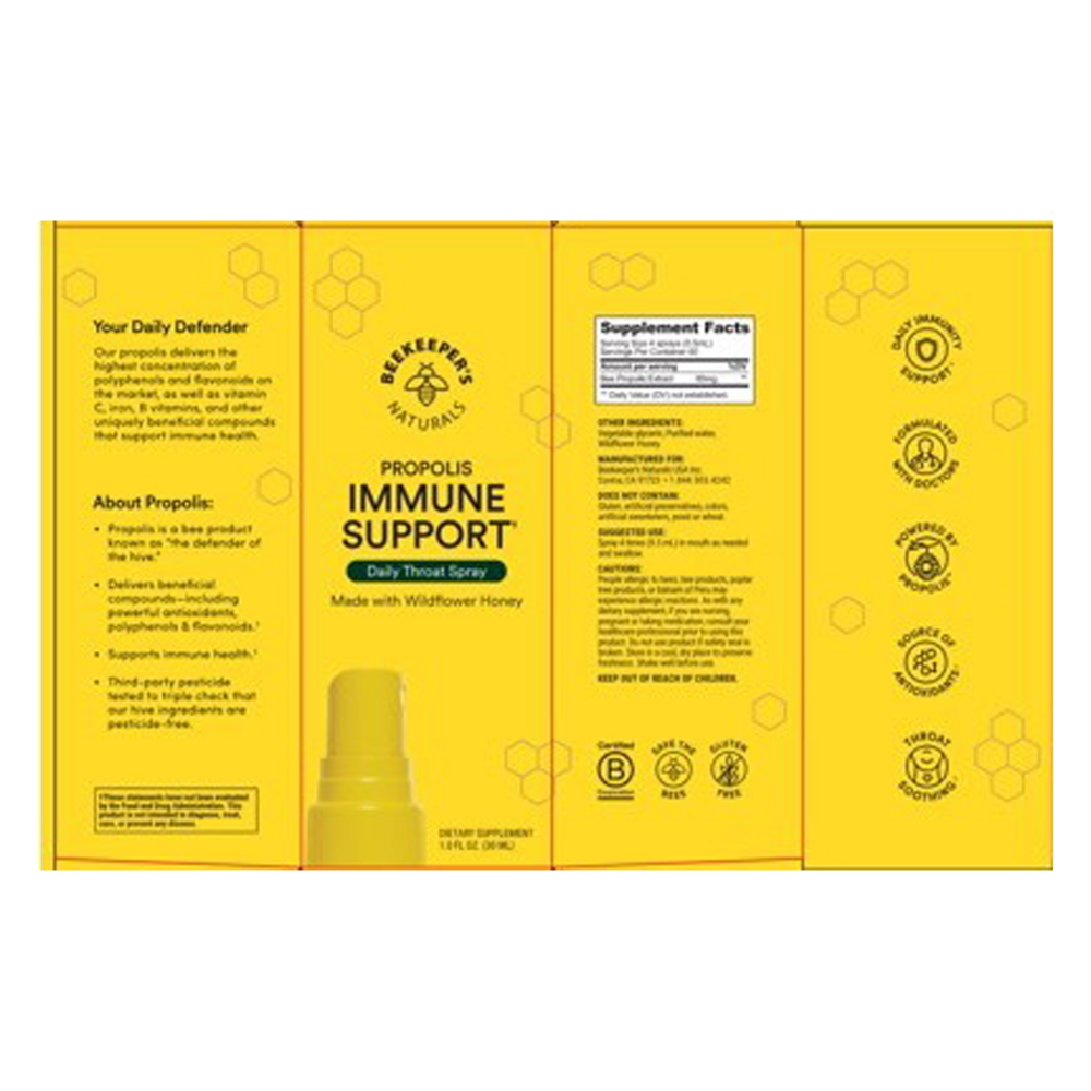 Product image for Propolis Immune Support Spray.