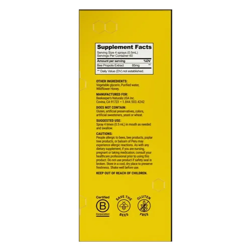 Product image for Propolis Immune Support Spray.