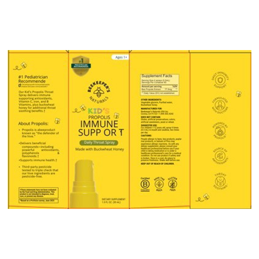 Product image for Propolis Throat Spray for Kids.