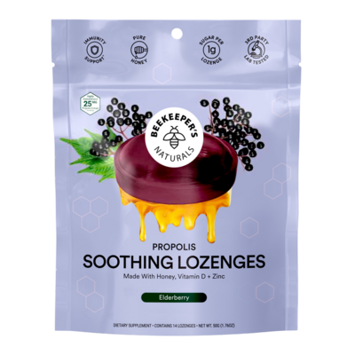 B. Soothed Elderberry Lozenges