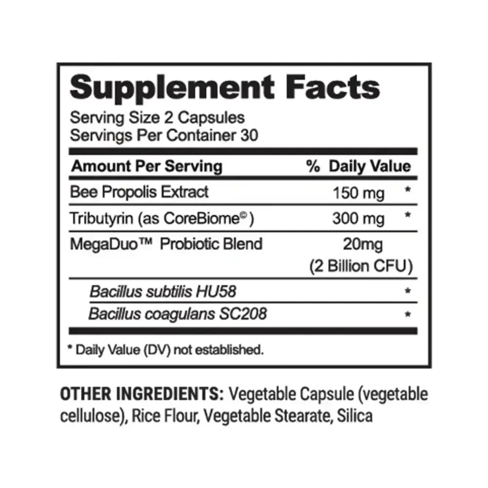 Product image for Propolis Complete Gut Health.