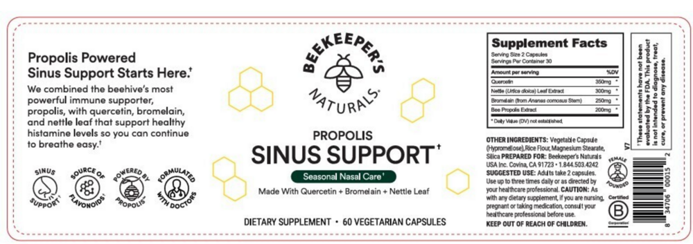 Product image for Propolis Sinus Support 60ct.