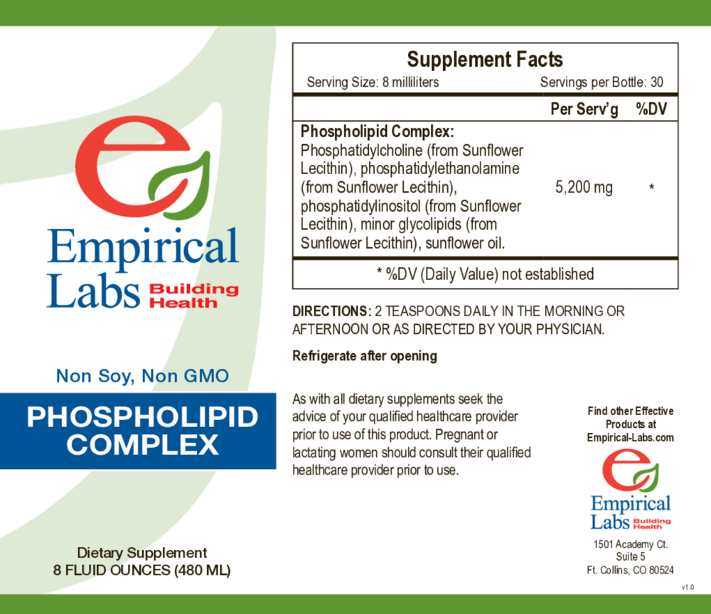 Product image for Phospholipid Complex.